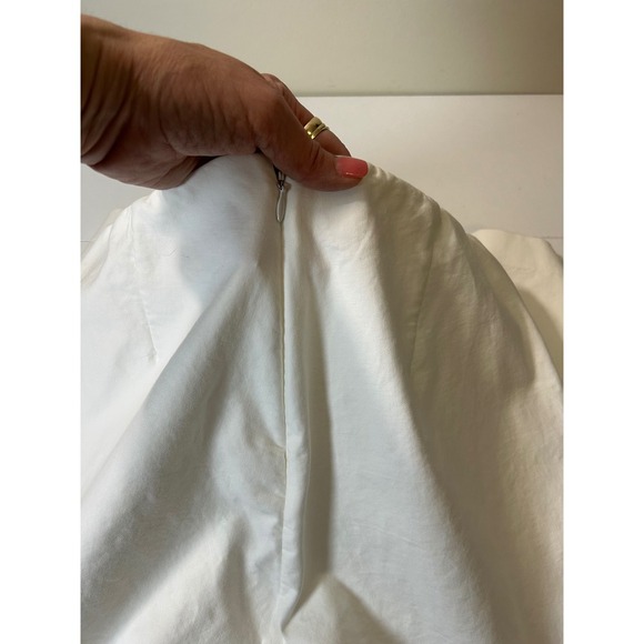 Rag & Bone Simone Slim Ankle Pants White‎ Cropped Pants Stretch Casual Size 10 - Picture 11 of 12